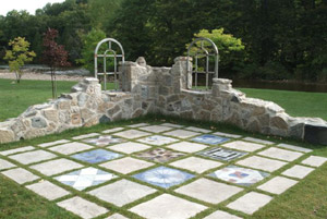 Photo: Black History Cairn at Harrison Park